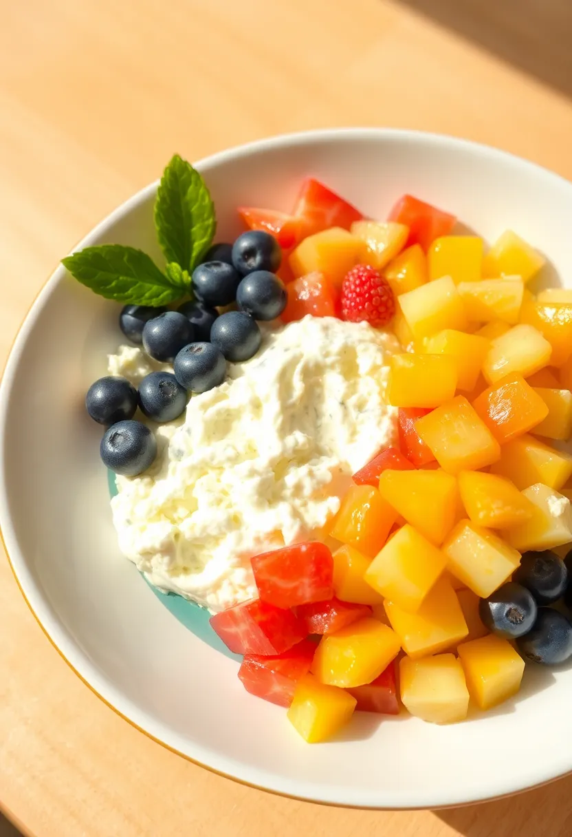 25 Cottage Cheese Recipes Snack Ideas for High Protein 74 25 Cottage Cheese Recipes Snack Ideas for High Protein - 12. Cottage Cheese Fruit Bowl