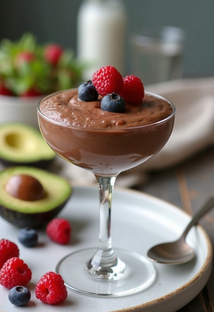 25 Easy Ice Cream Snack Recipes for Cool Desserts 76 25 Easy Ice Cream Snack Recipes for Cool Desserts - 12. Chocolate Avocado Mousse