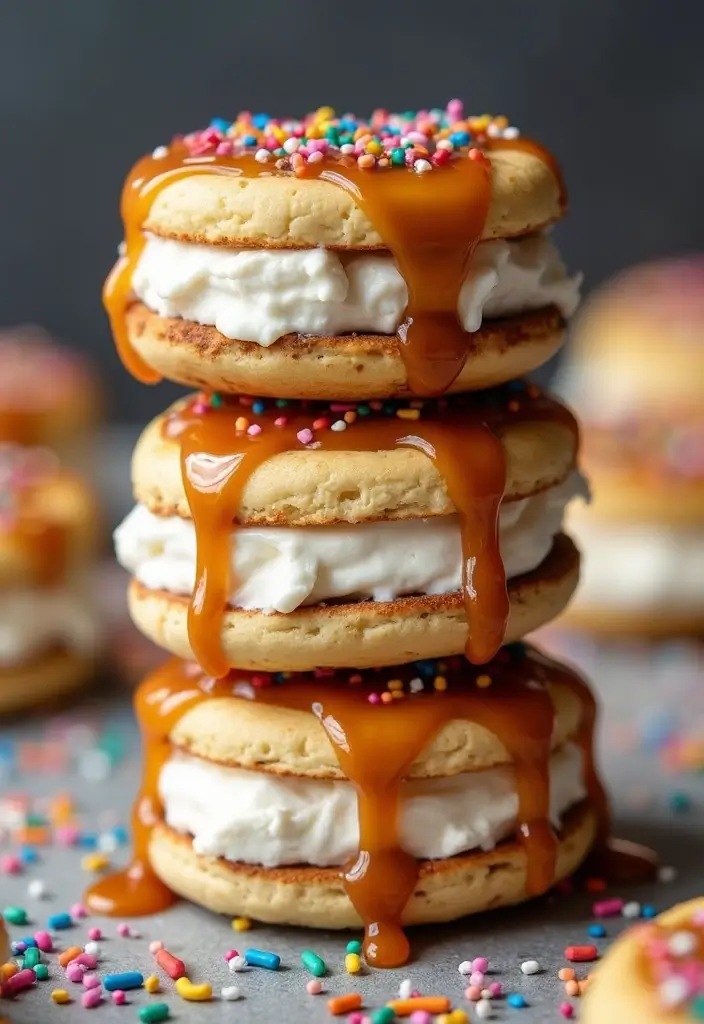25 Easy Ice Cream Snack Recipes for Cool Desserts 104 25 Easy Ice Cream Snack Recipes for Cool Desserts - 16. Cinnamon Roll Ice Cream Sandwiches