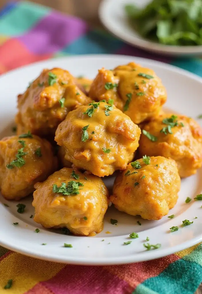25 Easy Snack Recipes No Bake with Only 3 Ingredients 98 25 Easy Snack Recipes No Bake with Only 3 Ingredients - 16. Honey Mustard Chicken Bites