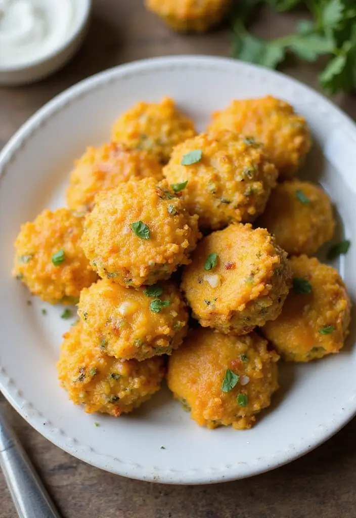 25 Easy Snack Recipes No Bake with Only 3 Ingredients 154 25 Easy Snack Recipes No Bake with Only 3 Ingredients - 24. Cheesy Quinoa Bites