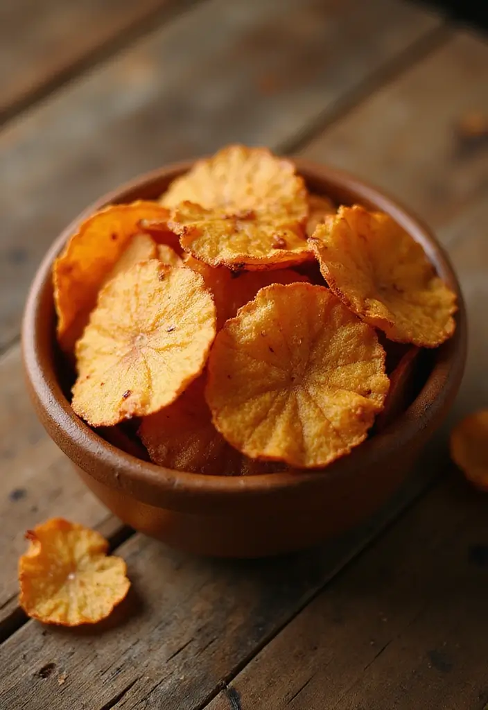 25 Easy Snack Recipes with Few Ingredients for Busy Schedules 100 25 Easy Snack Recipes with Few Ingredients for Busy Schedules - 16. Sweet Potato Chips
