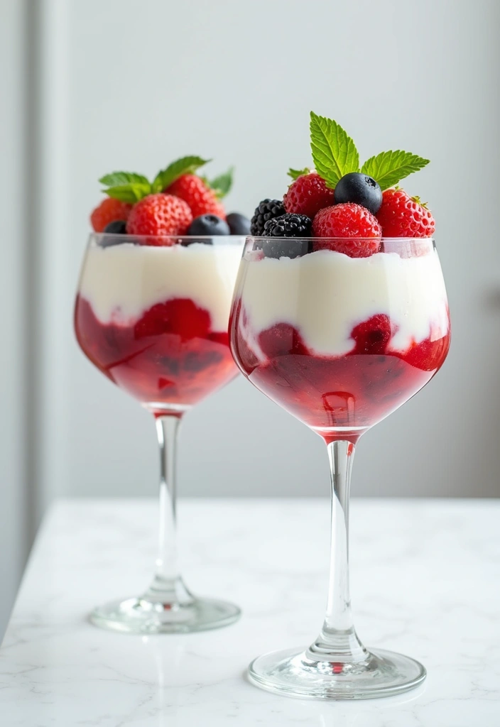 25 Easy Snack Recipes with Few Ingredients for Busy Schedules 6 25 Easy Snack Recipes with Few Ingredients for Busy Schedules - 2. Yogurt and Berry Parfaits