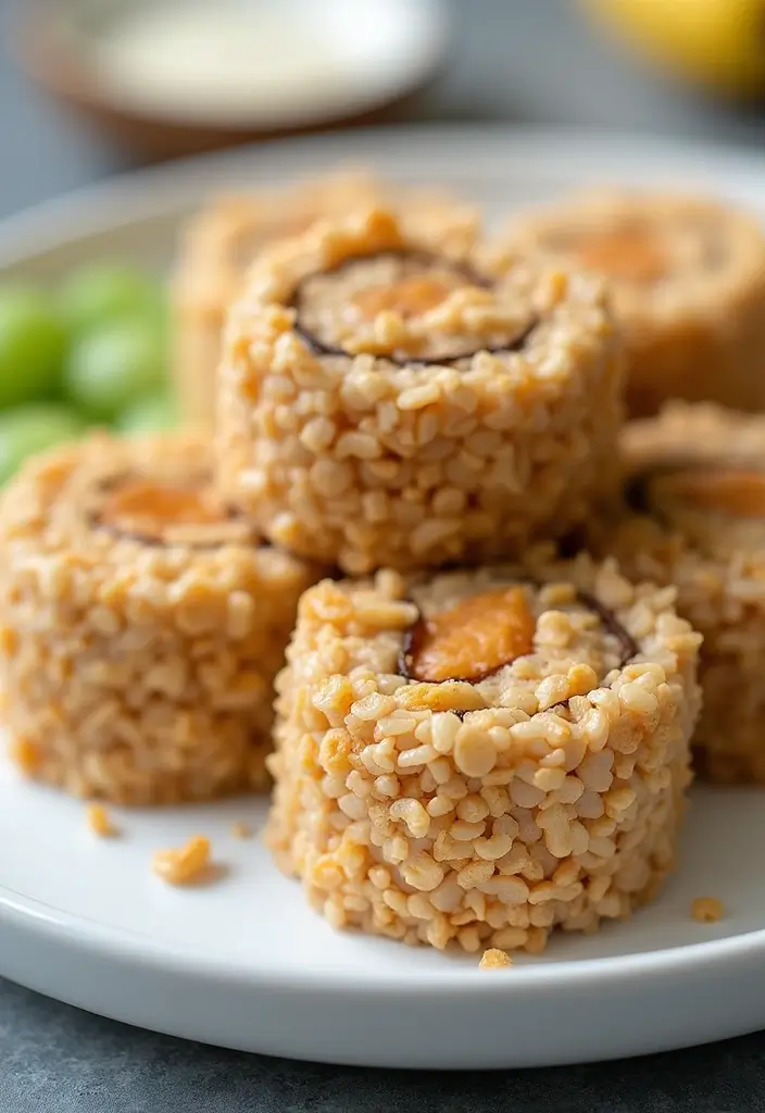 25 Fun Snack Recipes for Kids That Spark Creativity - 10. Banana Sushi