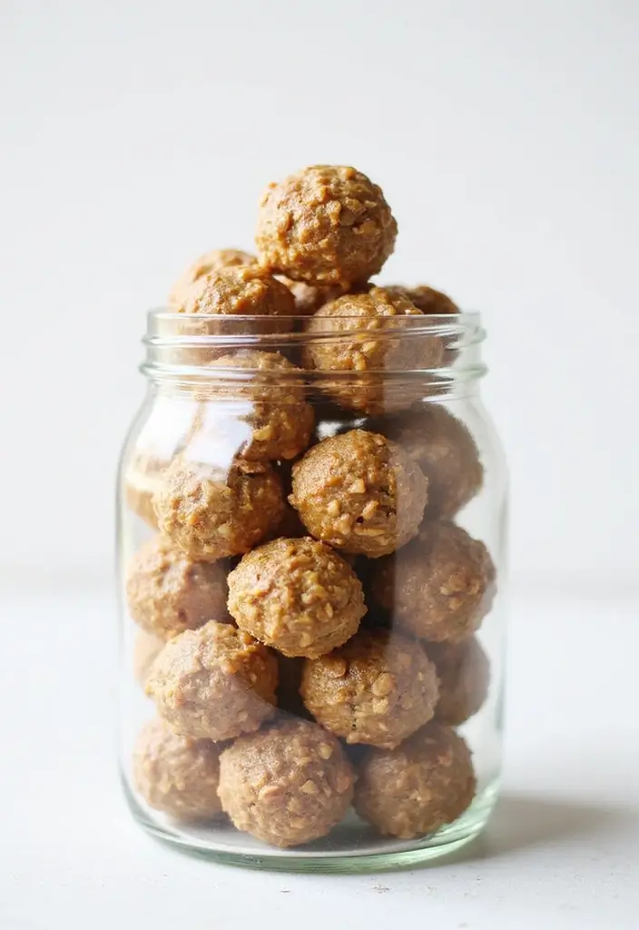 25 Fun Snack Recipes for Kids That Spark Creativity - 17. Oatmeal Energy Bites