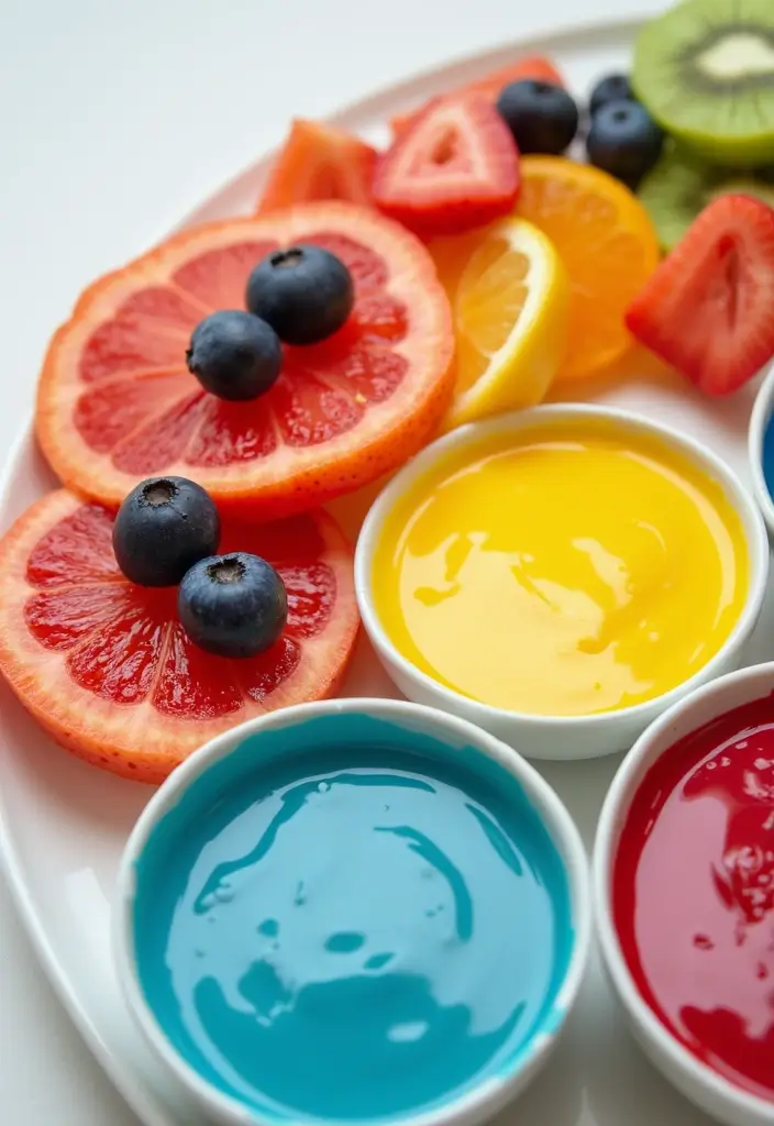 25 Fun Snack Recipes for Kids That Spark Creativity - 6. Edible Paint with Fruit
