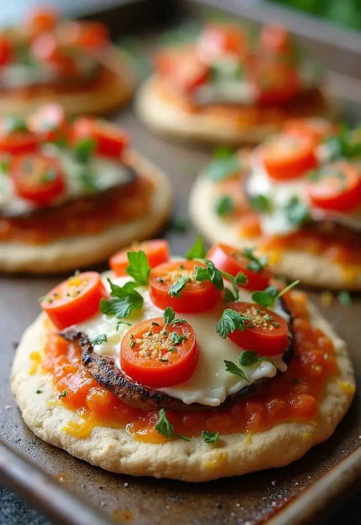 25 Fun Snack Recipes for Kids That Spark Creativity - 7. Mini Pita Pizzas