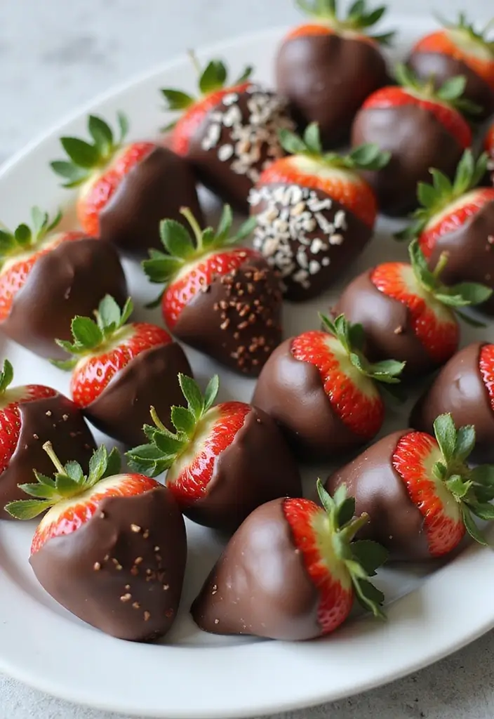 25 Gluten Free Snack Recipes That Are Simple and Tasty 71 25 Gluten Free Snack Recipes That Are Simple and Tasty - 11. Chocolate-Dipped Strawberries
