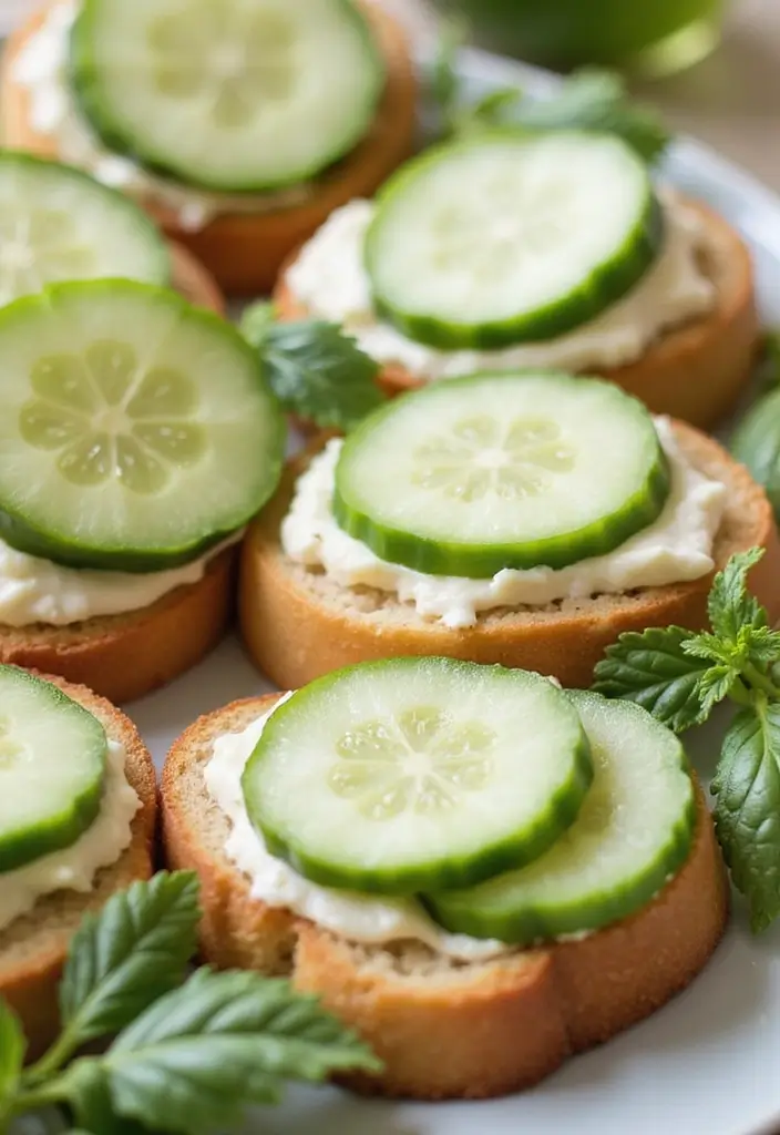 25 Gluten Free Snack Recipes That Are Simple and Tasty 78 25 Gluten Free Snack Recipes That Are Simple and Tasty - 12. Cucumber Sandwiches