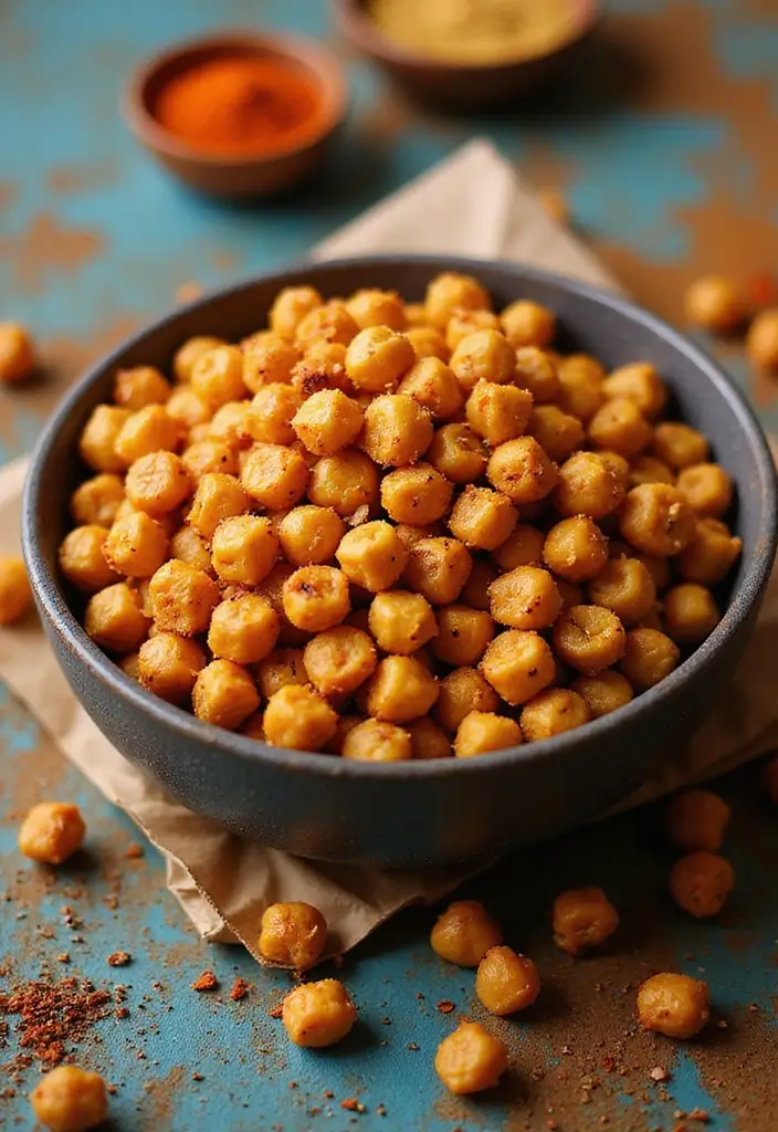 25 Gluten Free Snack Recipes That Are Simple and Tasty 148 25 Gluten Free Snack Recipes That Are Simple and Tasty - 22. Roasted Chickpeas