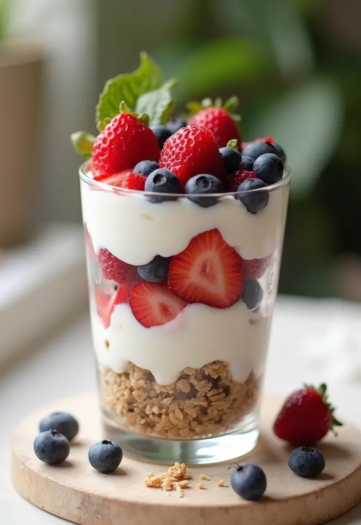 25 Gluten Free Snack Recipes That Are Simple and Tasty 15 25 Gluten Free Snack Recipes That Are Simple and Tasty - 3. Fruit & Yogurt Parfaits