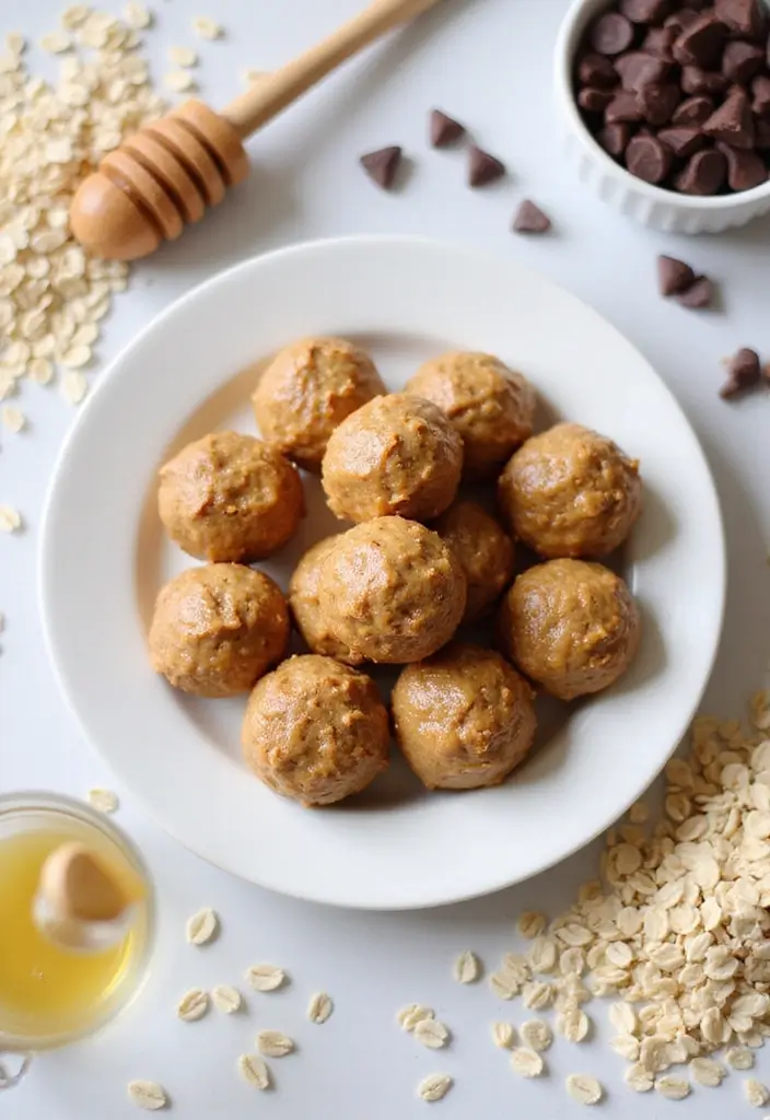 25 Gluten Free Snack Recipes That Are Simple and Tasty 29 25 Gluten Free Snack Recipes That Are Simple and Tasty - 5. Peanut Butter Energy Balls