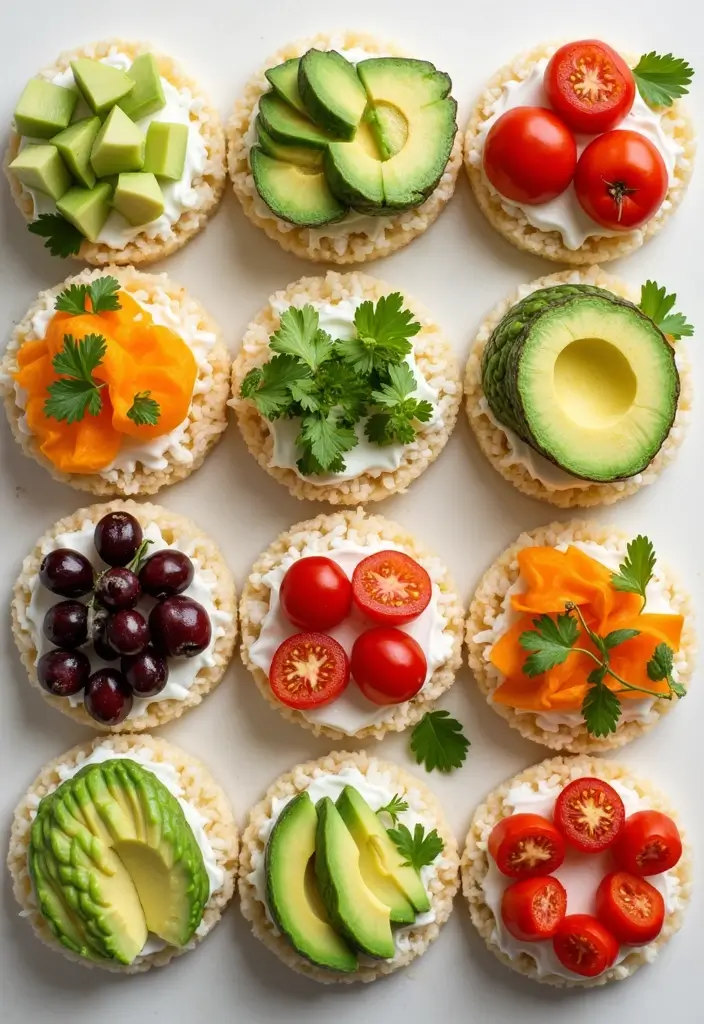 25 Gluten Free Snack Recipes That Are Simple and Tasty 50 25 Gluten Free Snack Recipes That Are Simple and Tasty - 8. Rice Cake Sandwiches