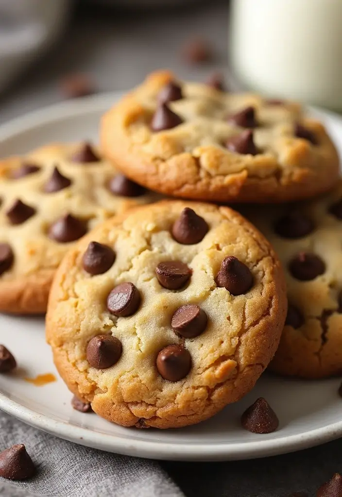 25 Healthy Air Fryer Snack Recipes That Are Quick and Crispy - 21. Air Fryer Chocolate Chip Cookies