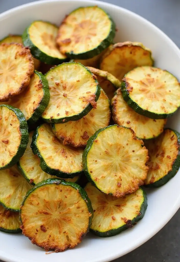25 Healthy Snack Recipes Easy and Delicious 69 25 Healthy Snack Recipes Easy and Delicious - 11. Zucchini Chips