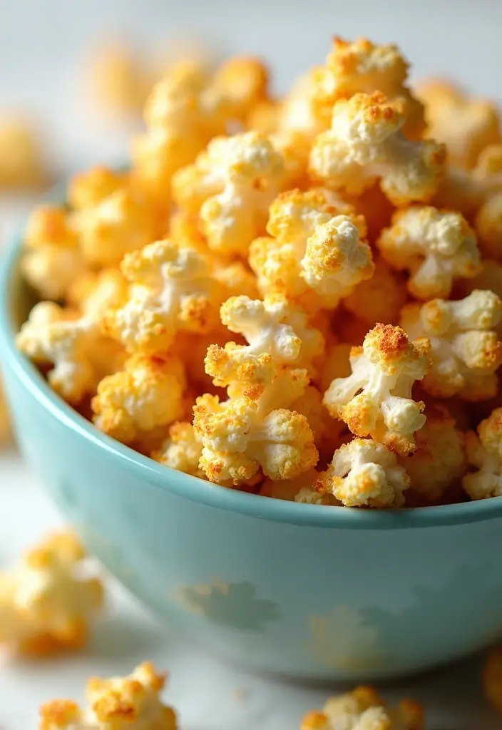 25 Healthy Snack Recipes Easy and Delicious 83 25 Healthy Snack Recipes Easy and Delicious - 13. Cauliflower Popcorn