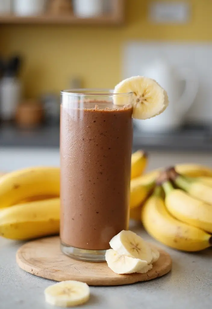 25 Healthy Snack Recipes for Preschoolers 60 25 Healthy Snack Recipes for Preschoolers - 10. Chocolate Banana Smoothie