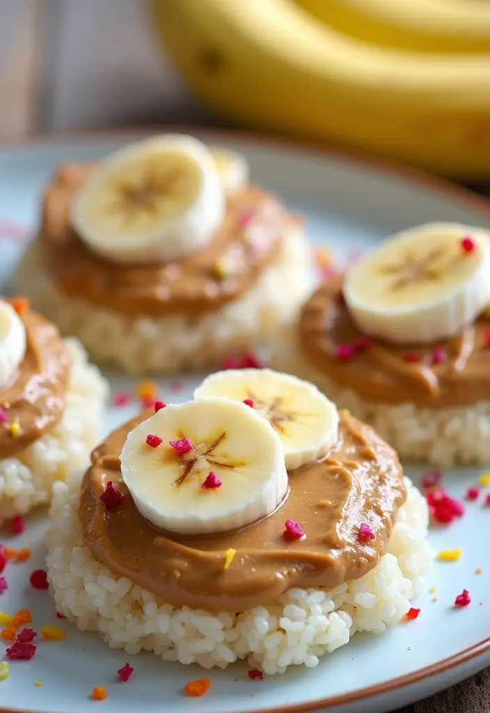 25 Healthy Snack Recipes for Preschoolers 81 25 Healthy Snack Recipes for Preschoolers - 13. Nut Butter & Rice Cakes