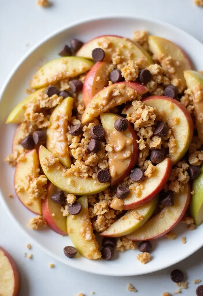 25 Healthy Snack Recipes for Preschoolers 116 25 Healthy Snack Recipes for Preschoolers - 18. Apple Nachos