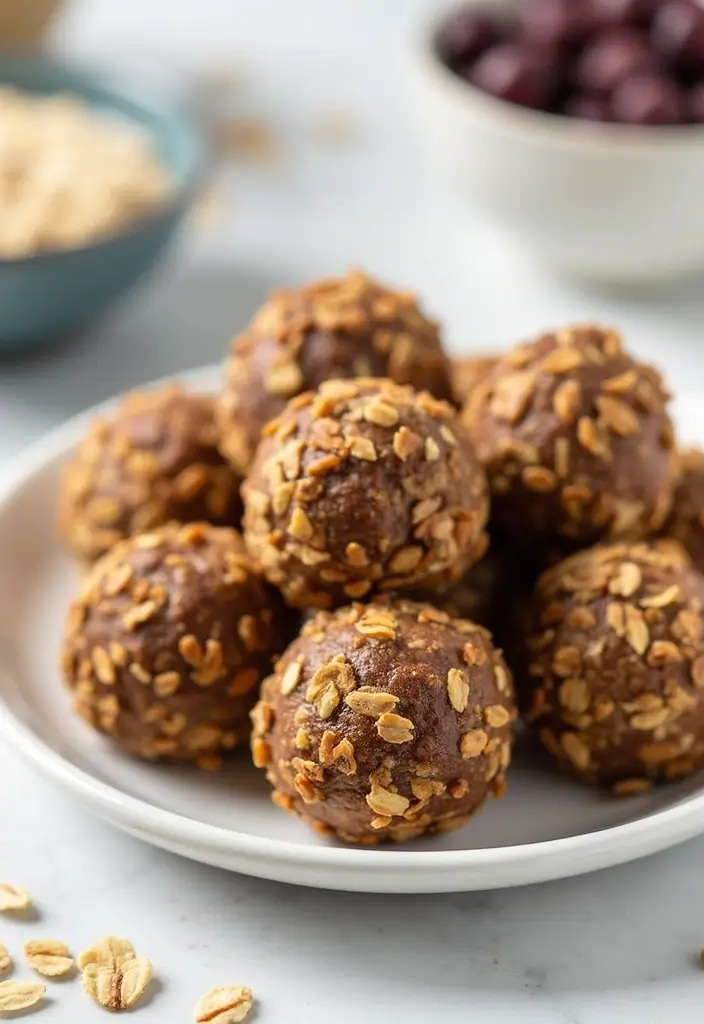 25 Healthy Snack Recipes for Preschoolers 32 25 Healthy Snack Recipes for Preschoolers - 6. Oatmeal Energy Bites