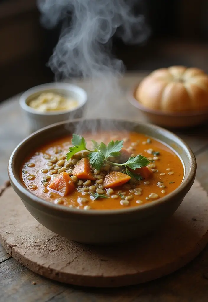 25 High Protein Vegetarian Snack Recipes for Energy Boost - 24. Lentil Soup