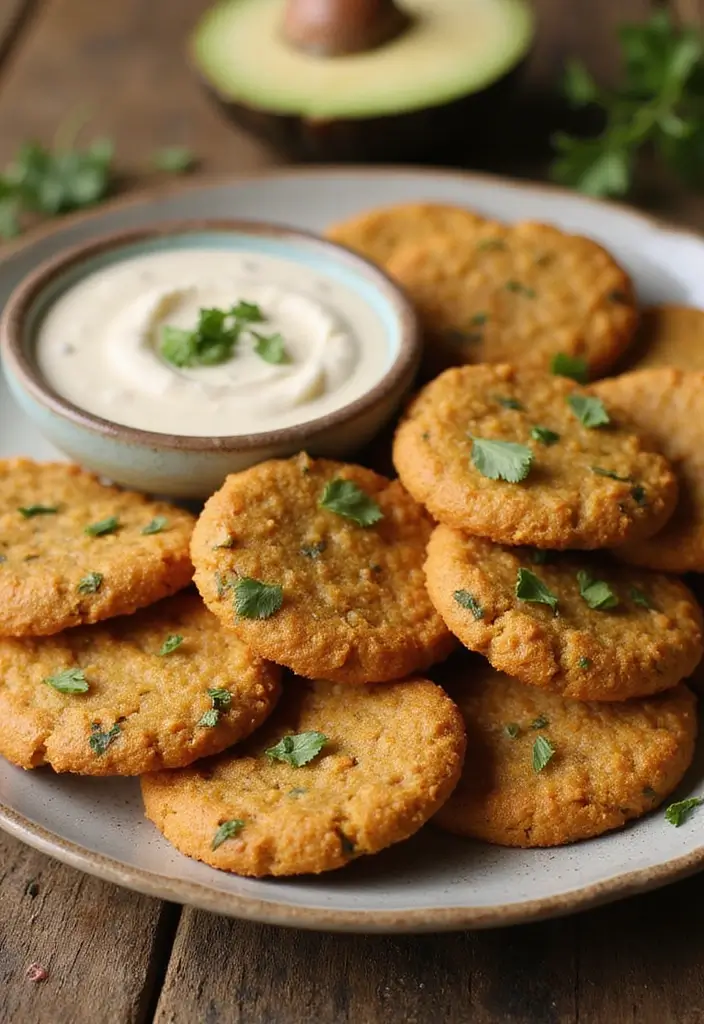 25 High Protein Vegetarian Snack Recipes for Energy Boost - 5. Savory Lentil Cookies
