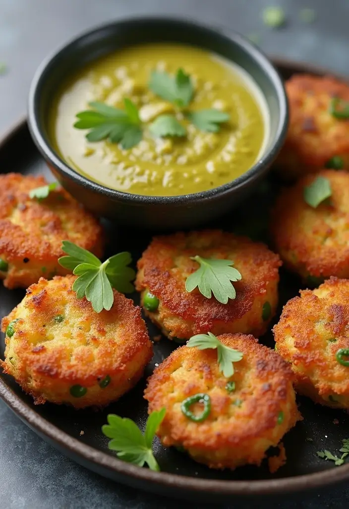 25 Indian Snack Recipes Street Food Style 79 25 Indian Snack Recipes Street Food Style - 13. Potato and Pea Cutlets