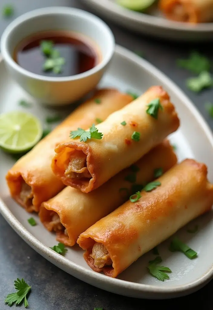 25 Indian Snack Recipes Street Food Style 112 25 Indian Snack Recipes Street Food Style - 18. Vegetable Spring Rolls