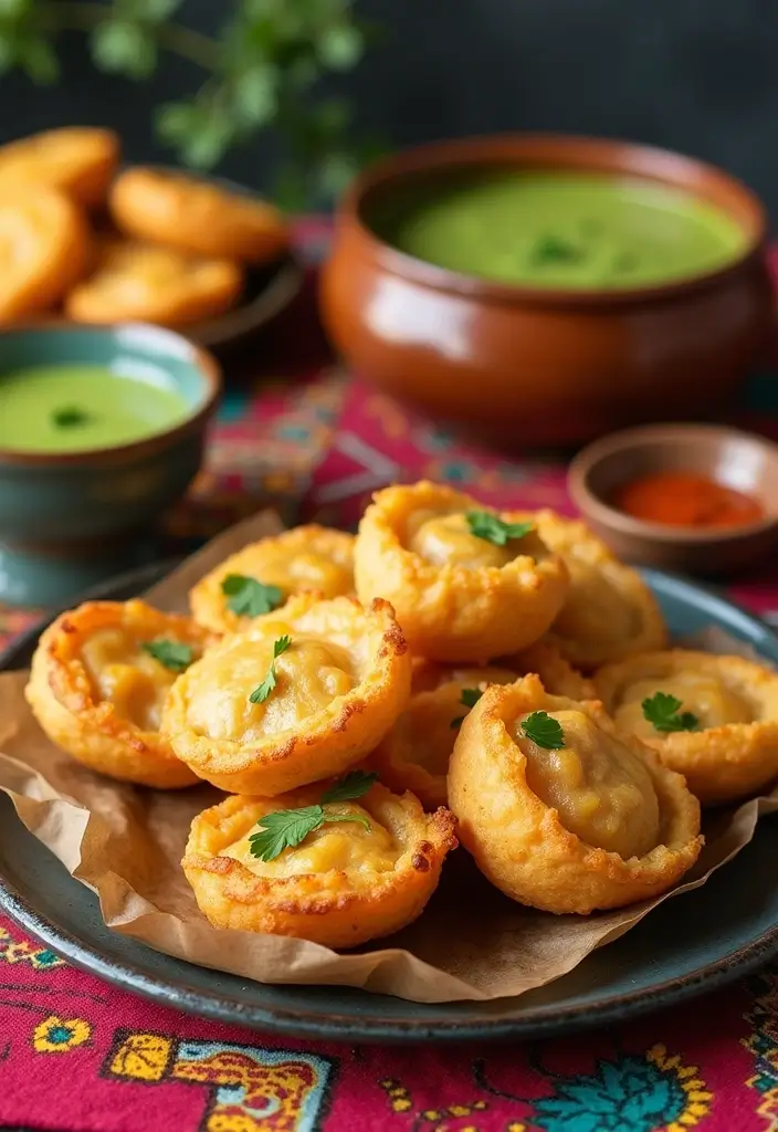 25 Indian Snack Recipes Street Food Style 8 25 Indian Snack Recipes Street Food Style - 2. Vegan Pani Puri