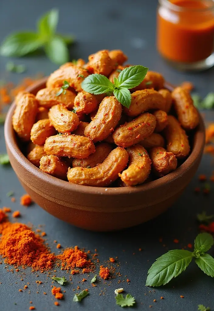 25 Indian Snack Recipes Street Food Style 39 25 Indian Snack Recipes Street Food Style - 7. Spicy Masala Peanuts