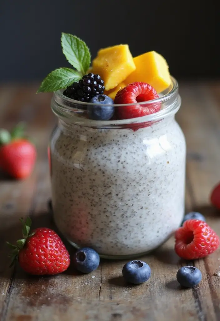 25 Late Night Snack Recipes That Are Quick and Comforting - 12. Chia Seed Pudding