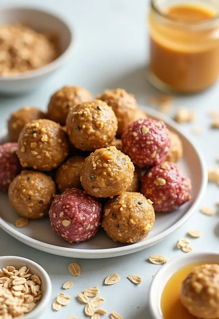 25 Late Night Snack Recipes That Are Quick and Comforting - 15. Peanut Butter Energy Bites