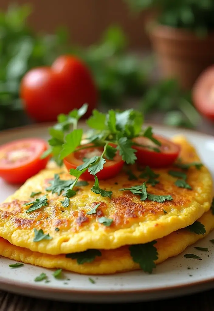 25 Late Night Snack Recipes That Are Quick and Comforting - 21. Veggie Omelet