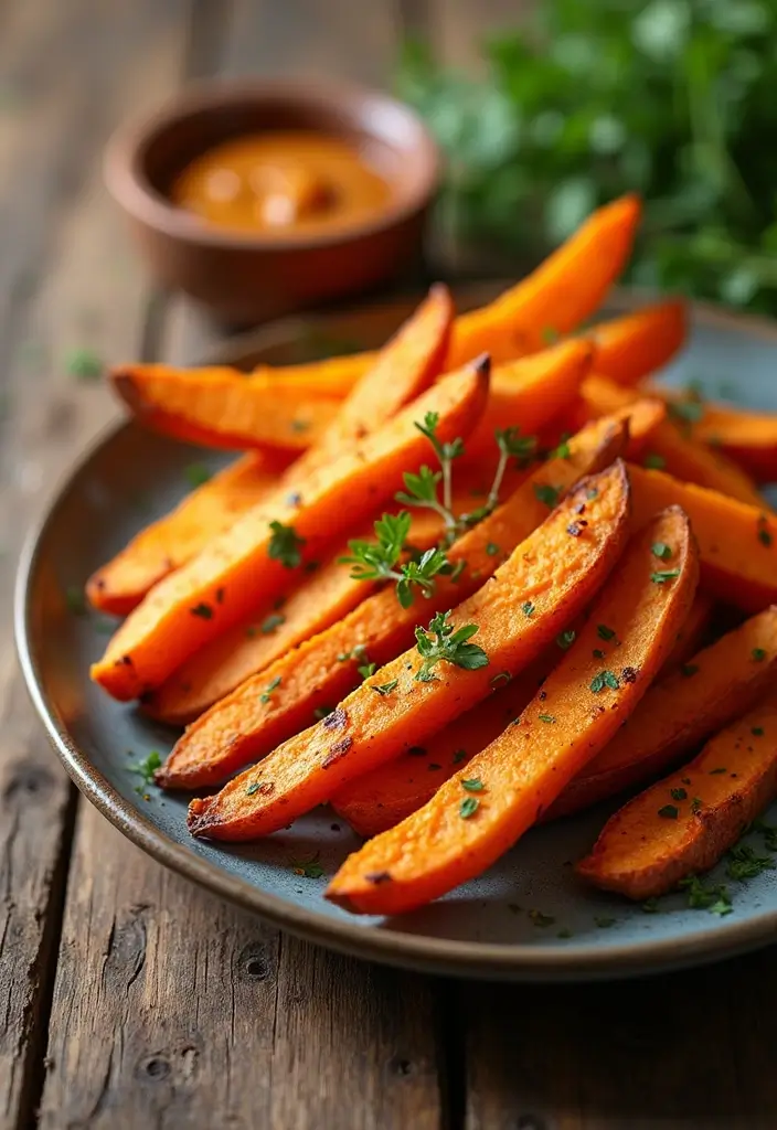 25 Late Night Snack Recipes That Are Quick and Comforting - 8. Sweet Potato Fries