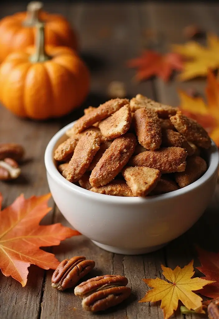25 Low Calorie Snack Mix Recipes for Guilt-Free Munching 74 25 Low Calorie Snack Mix Recipes for Guilt-Free Munching - 12. Maple Cinnamon Nut Mix