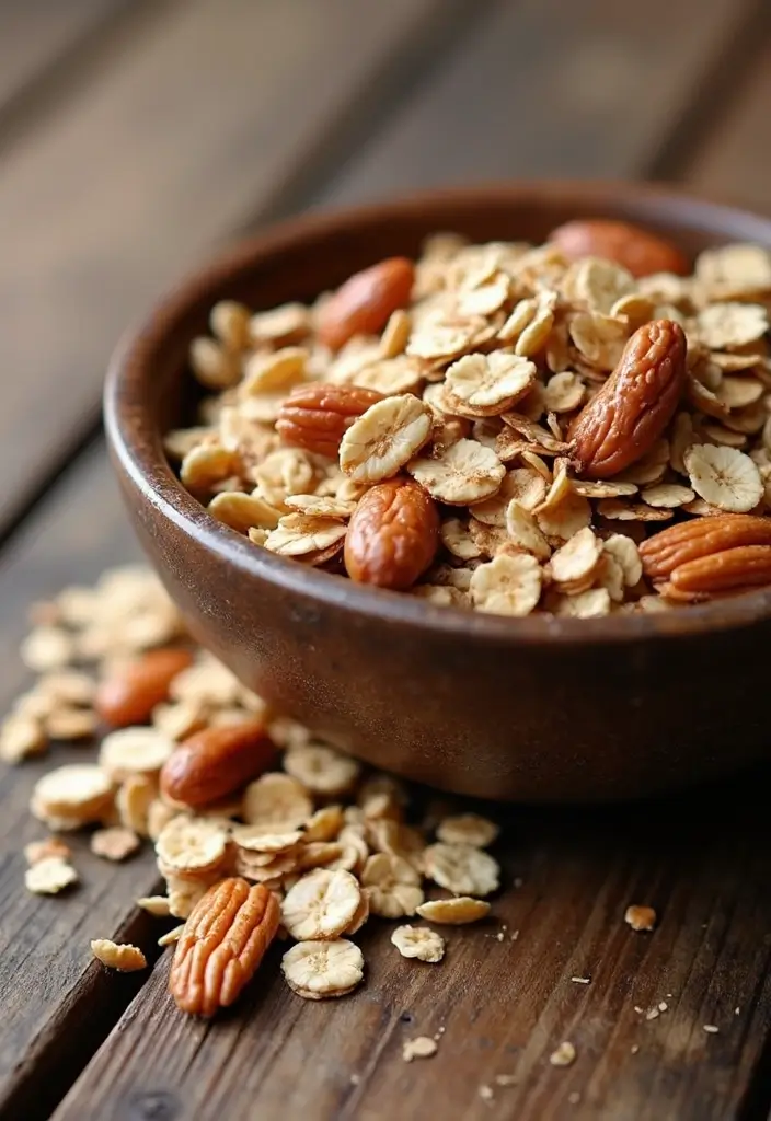 25 Low Calorie Snack Mix Recipes for Guilt-Free Munching 116 25 Low Calorie Snack Mix Recipes for Guilt-Free Munching - 18. Muesli Nut Mix