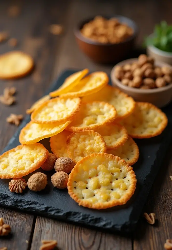 25 Low Calorie Snack Mix Recipes for Guilt-Free Munching 41 25 Low Calorie Snack Mix Recipes for Guilt-Free Munching - 7. Savory Cheese Crisp Mix