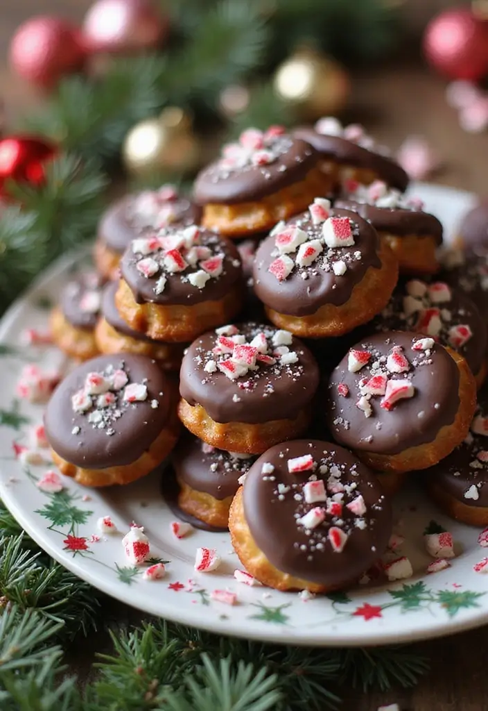 25 No Bake Christmas Snack Mix Recipes for Festive Fun 83 25 No Bake Christmas Snack Mix Recipes for Festive Fun - 13. Chocolate-Dipped Pretzel Bites