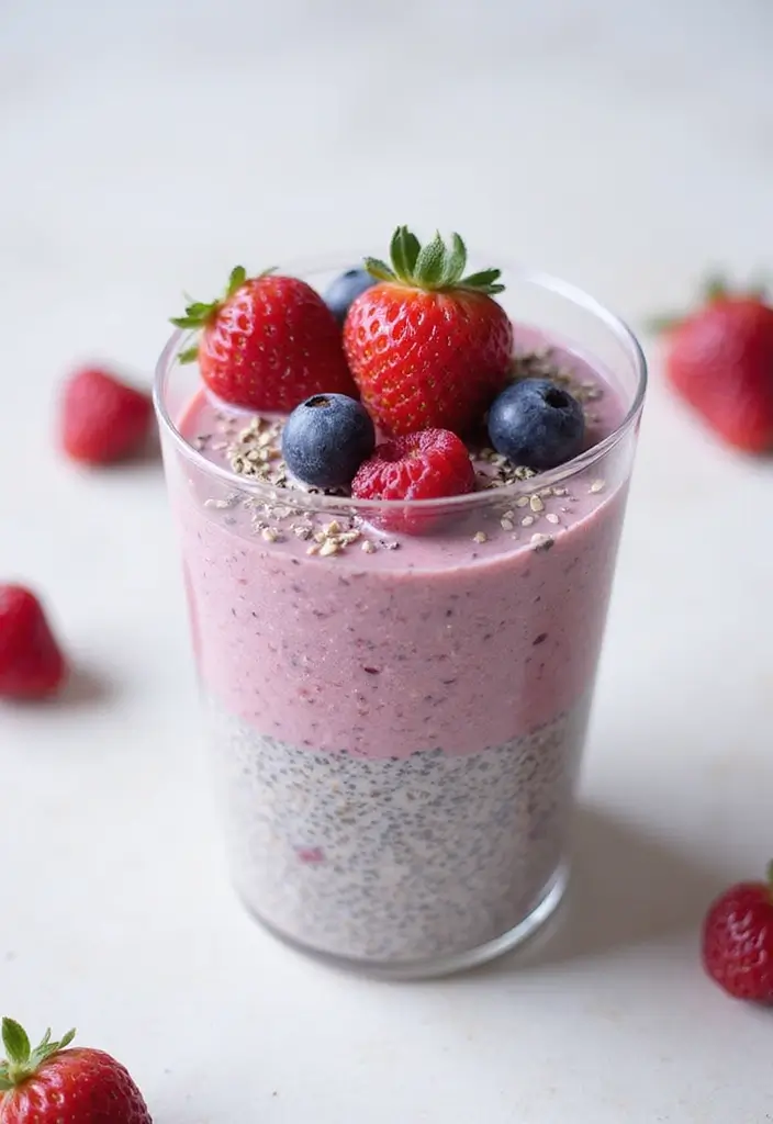 25 No Bake Snack Recipes That Take Minutes to Make 90 25 No Bake Snack Recipes That Take Minutes to Make - 14. Berry Chia Seed Pudding