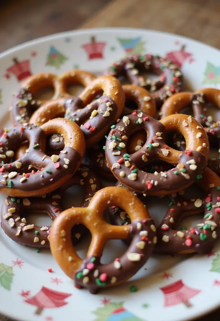 25 No Bake Snack Recipes That Take Minutes to Make 144 25 No Bake Snack Recipes That Take Minutes to Make - 22. Chocolate-Dipped Pretzels