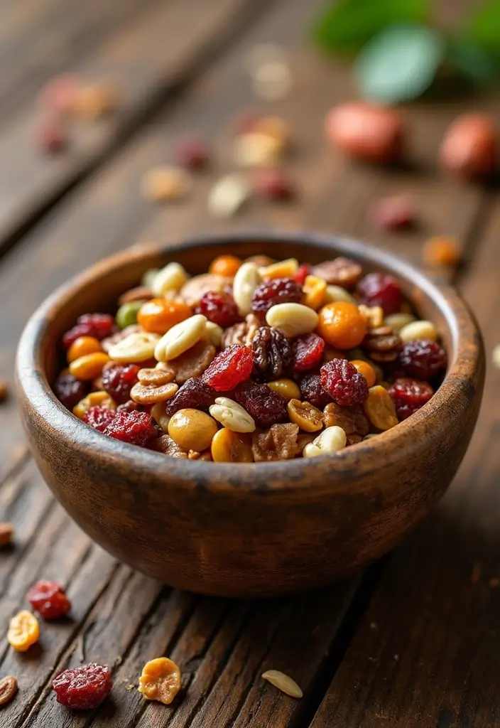 25 No Bake Snack Recipes That Take Minutes to Make 27 25 No Bake Snack Recipes That Take Minutes to Make - 5. Energy Packed Trail Mix