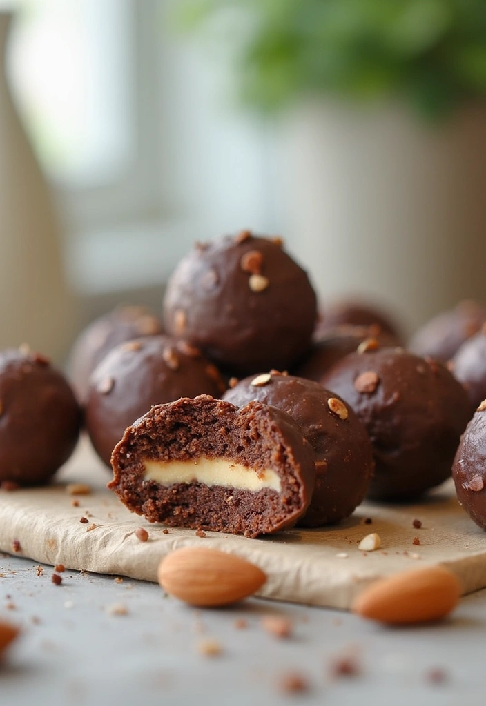 25 No Bake Snack Recipes That Take Minutes to Make 34 25 No Bake Snack Recipes That Take Minutes to Make - 6. Almond Joy Energy Bites