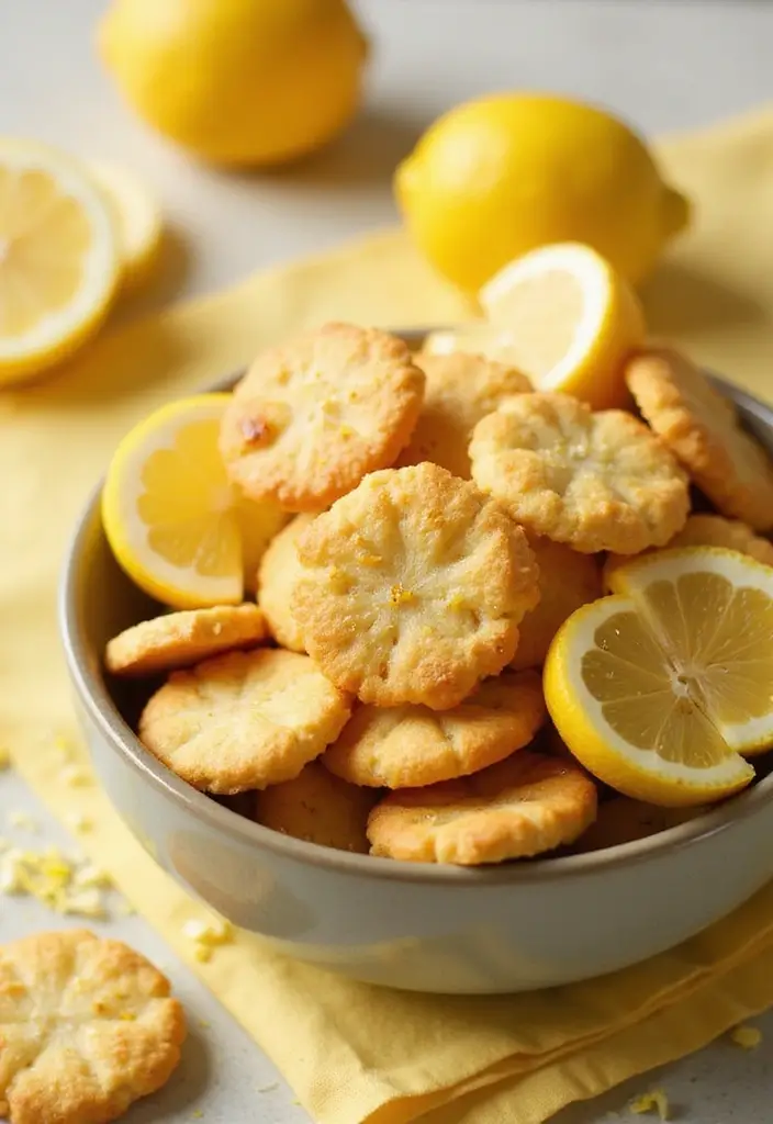 25 Oyster Cracker Snack Recipes with Big Flavor 113 25 Oyster Cracker Snack Recipes with Big Flavor - 17. Lemon Zest Oyster Crackers