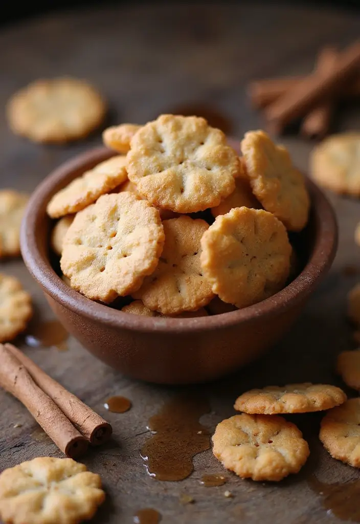 25 Oyster Cracker Snack Recipes with Big Flavor 134 25 Oyster Cracker Snack Recipes with Big Flavor - 20. Maple Cinnamon Oyster Crackers