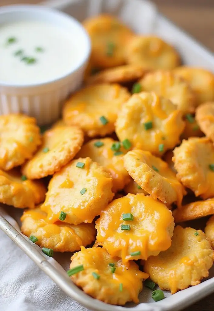 25 Oyster Cracker Snack Recipes with Big Flavor 169 25 Oyster Cracker Snack Recipes with Big Flavor - 25. Ranch Cheddar Oyster Crackers