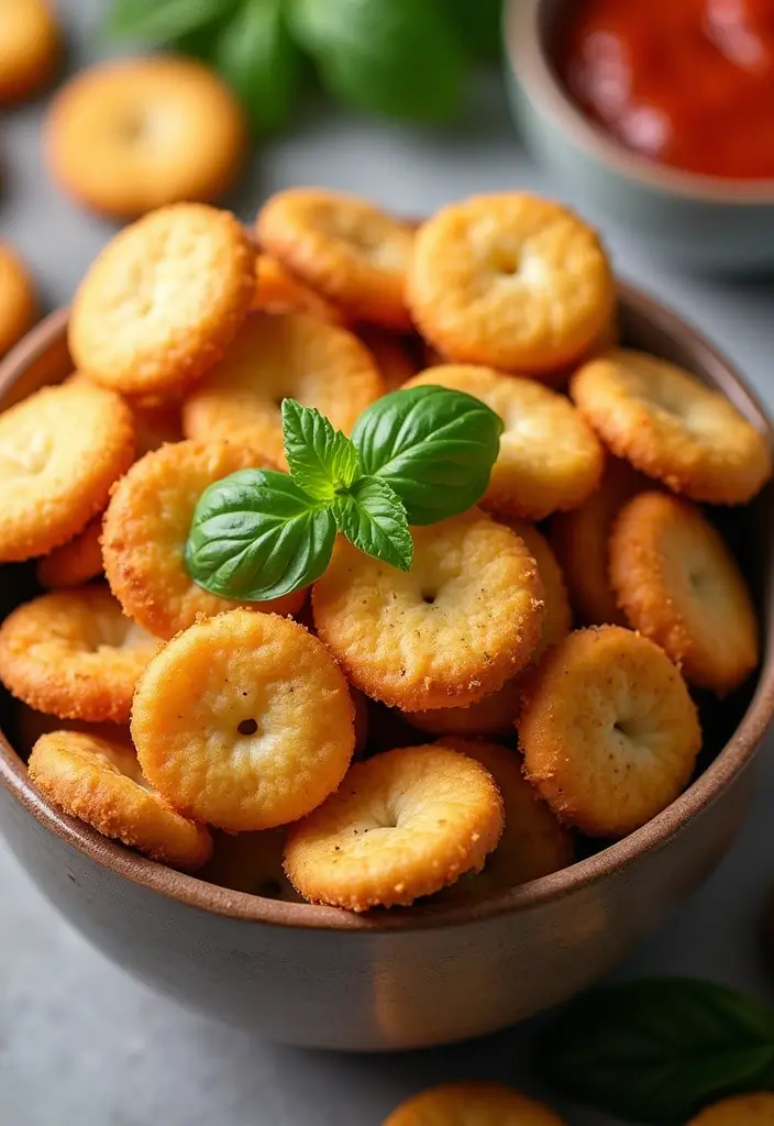 25 Oyster Cracker Snack Recipes with Big Flavor 36 25 Oyster Cracker Snack Recipes with Big Flavor - 6. Italian Seasoned Oyster Crackers
