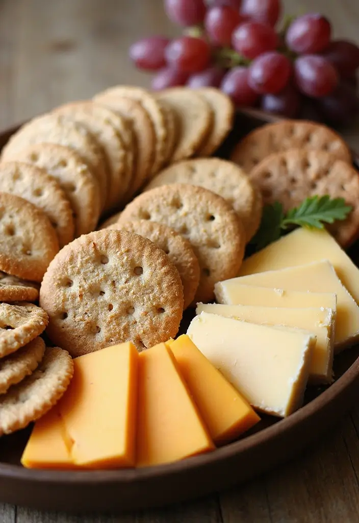25 Quick and Easy Snack Recipes with Just 3 Ingredients 79 25 Quick and Easy Snack Recipes with Just 3 Ingredients - 13. Cheese and Crackers