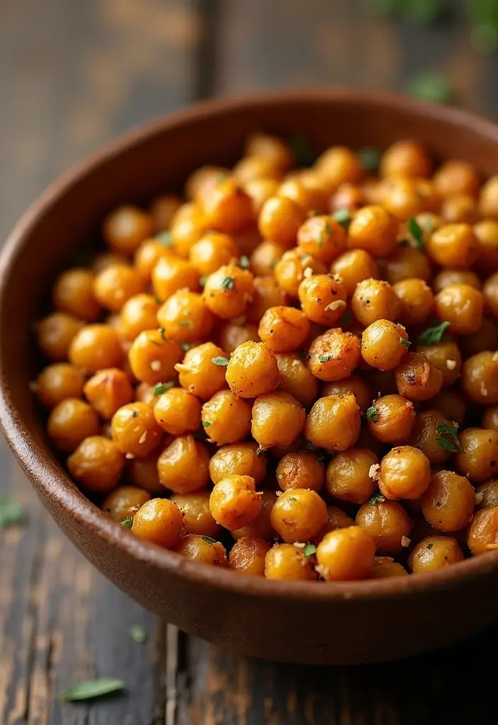 25 Quick and Easy Snack Recipes with Just 3 Ingredients 114 25 Quick and Easy Snack Recipes with Just 3 Ingredients - 18. Spicy Roasted Chickpeas