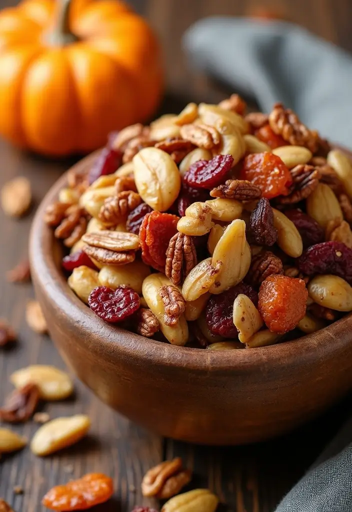 25 Quick and Easy Snack Recipes with Just 3 Ingredients 121 25 Quick and Easy Snack Recipes with Just 3 Ingredients - 19. Pumpkin Seed Trail Mix