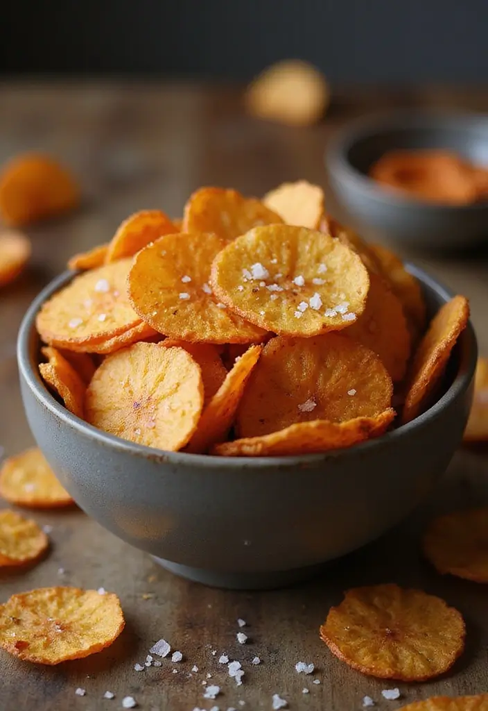 25 Quick and Easy Snack Recipes with Just 3 Ingredients 46 25 Quick and Easy Snack Recipes with Just 3 Ingredients - 8. Sweet Potato Chips